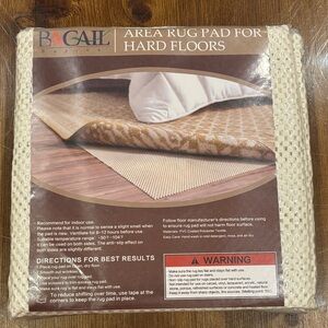 Bagail Basics Area Rug Pad for Hard Floors